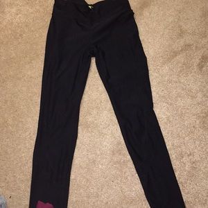 Full length black leggings